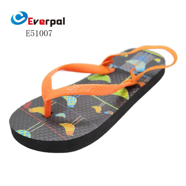Sapatos de praia de borracha com alça ajustável para crianças